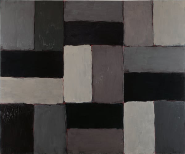 Iona (detail) 2004-06 oil on linen, three parts 279 x 336cm each